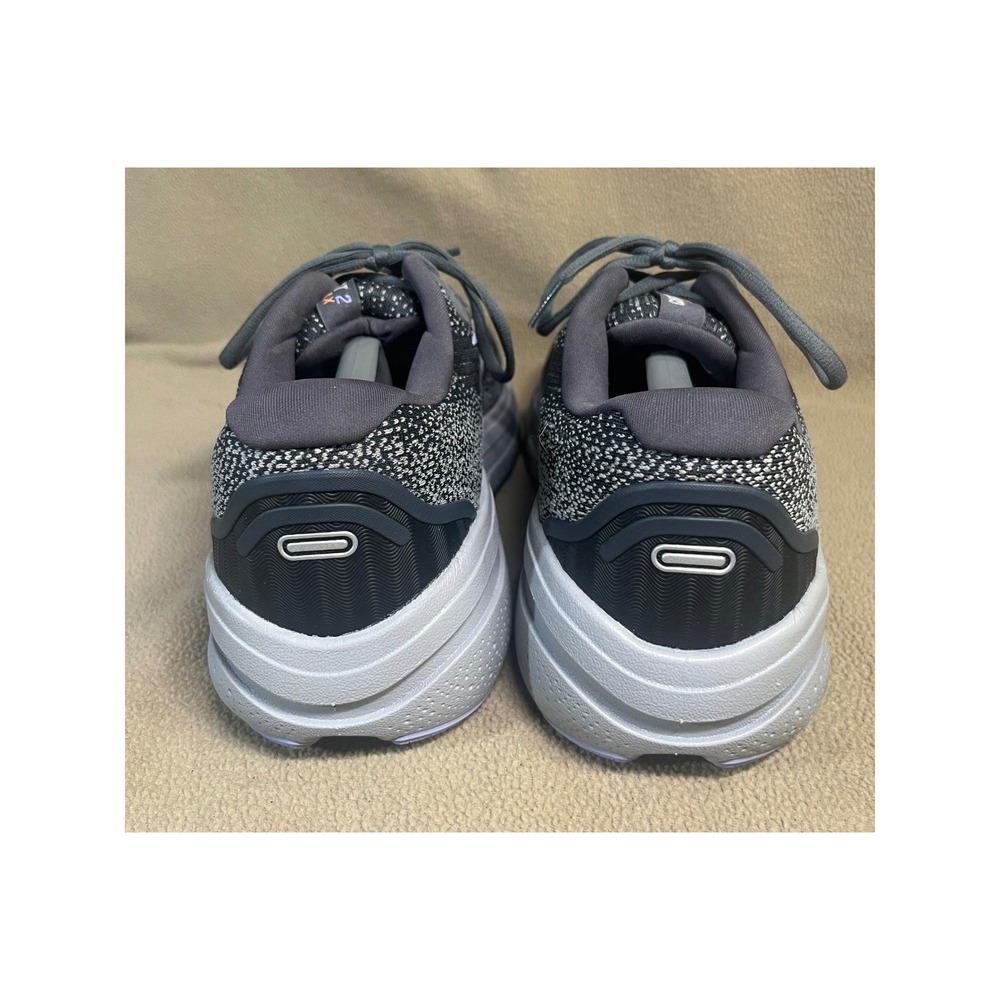 Brooks Ghost Max Womens Running Shoes Grey White Lavender Neutral Size 12 - Picture 5 of 14